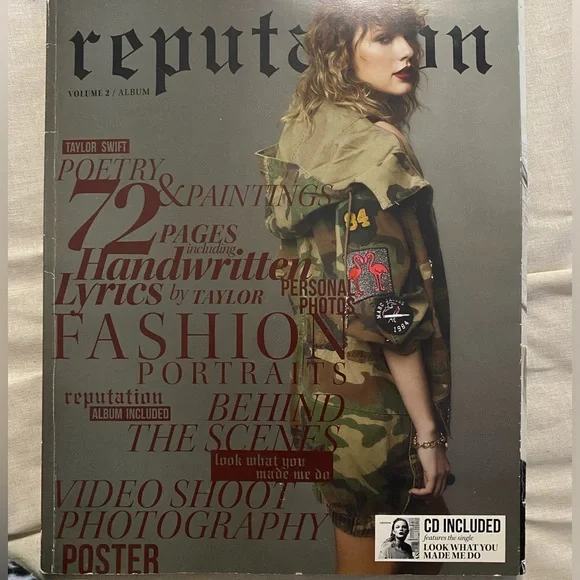 Taylor Swift | Other | Taylor Swift Reputation Vol 2 Taylor Swift | Other | Taylor Swift Reputation Vol 2